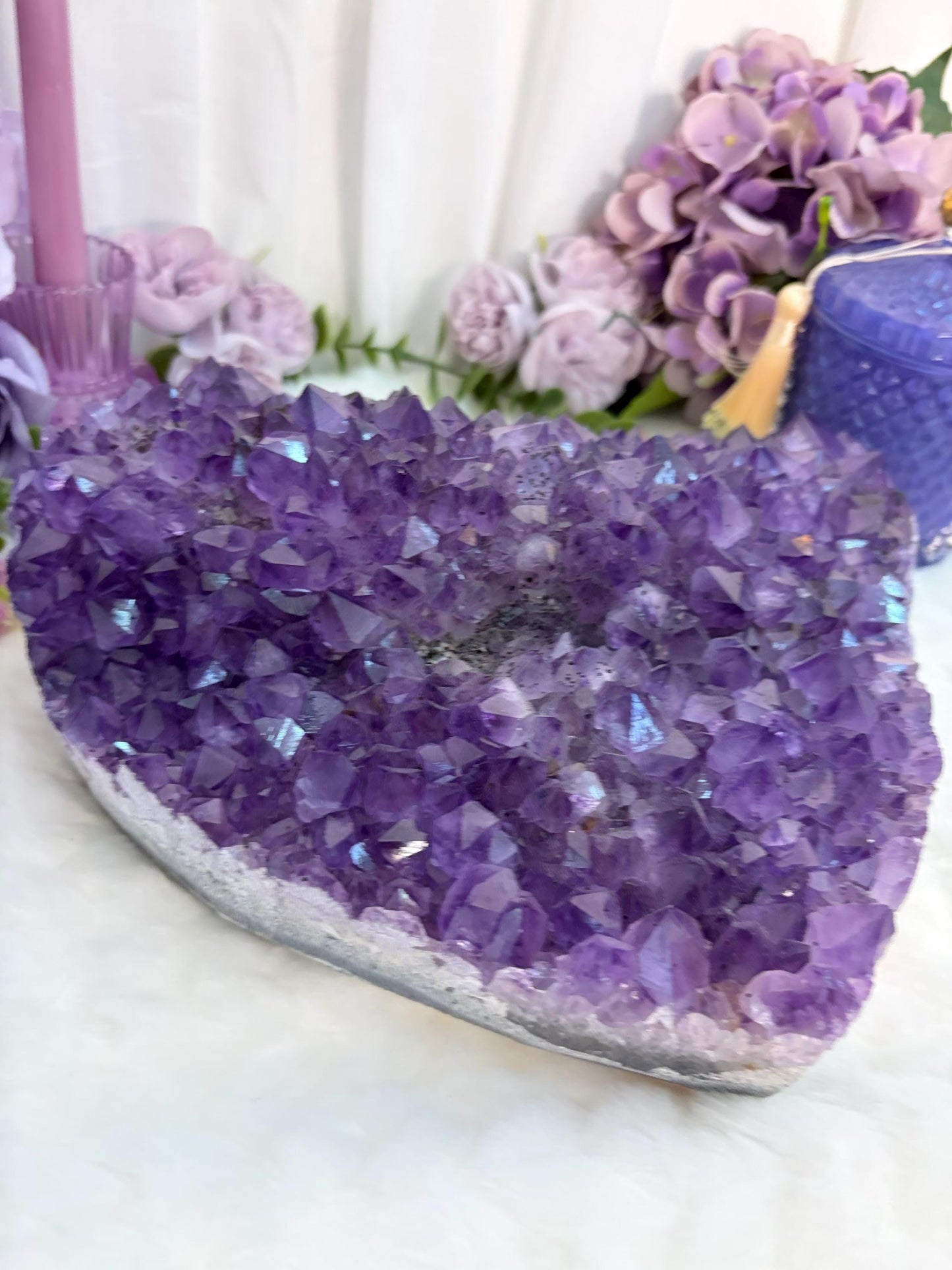 XL Amethyst Heart Radiance Collection